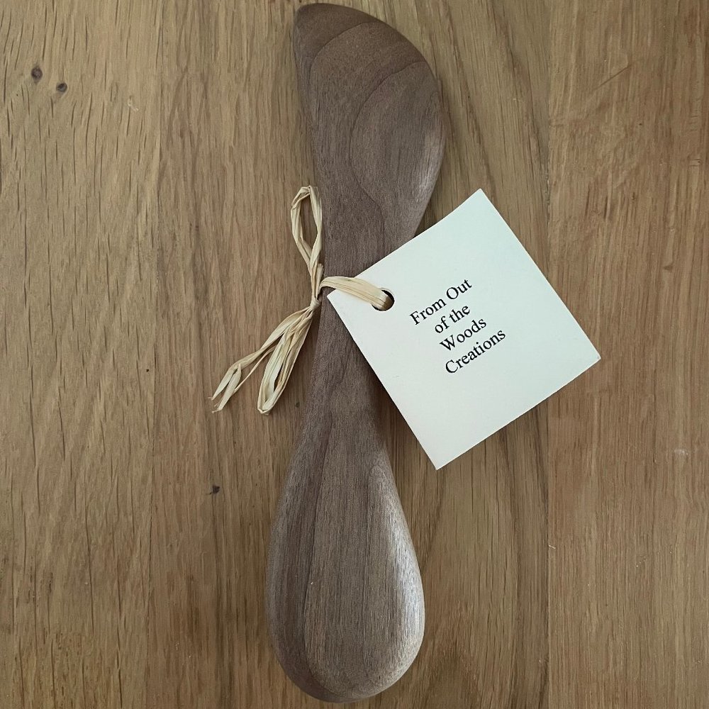 Black Walnut Wood Butter Knife